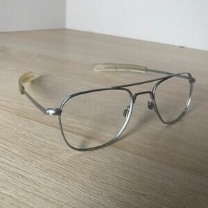 Randolph Engineering 5 1/2 Sunglasses Aviator Matte Chrome AF-52-20